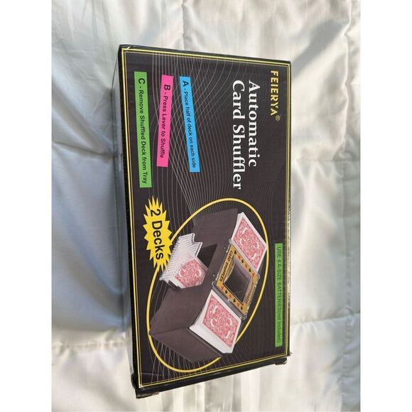 NEW Automatic Card Shuffler 2 Deck Home Game - Picture 6 of 6